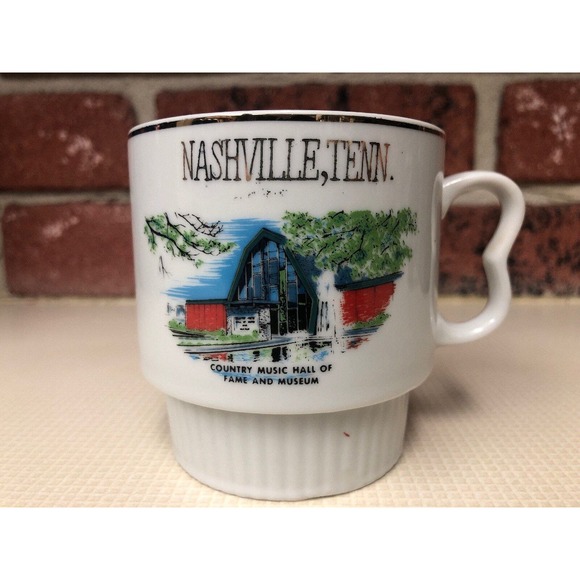 Unbranded Other - Nashville Tennessee Country Music Hall of Fame and Museum Coffee Mug Vintage Cup